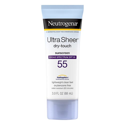 Image for Neutrogena Sunscreen, Dry-Touch, Broad Spectrum SPF 55,3oz from CANNON SEDGEFIELD