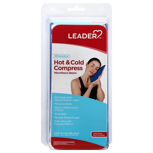 Image for Leader Hot & Cold Compress, Reusable,1ea from CANNON SEDGEFIELD